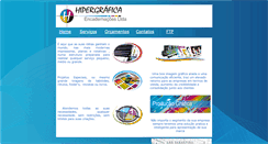Desktop Screenshot of hipergrafica.com.br